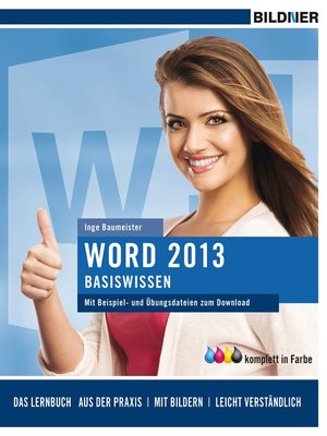 cover image of Word 2013 Basiswissen